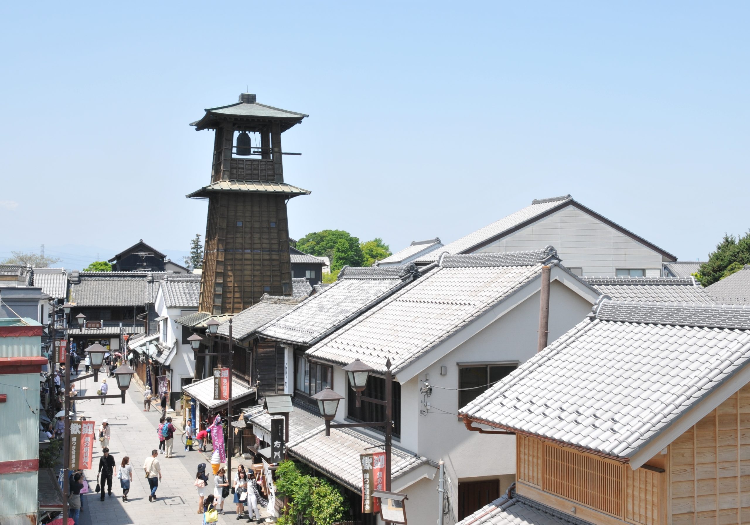 蔵造りの町並み