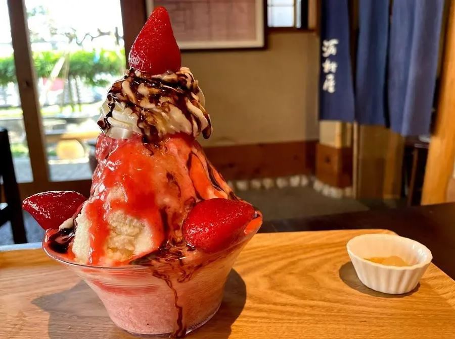 Popular Shaved-Ice, Reservations limited to 1 Res. per day (Kawamuraya Omiya Main Store)