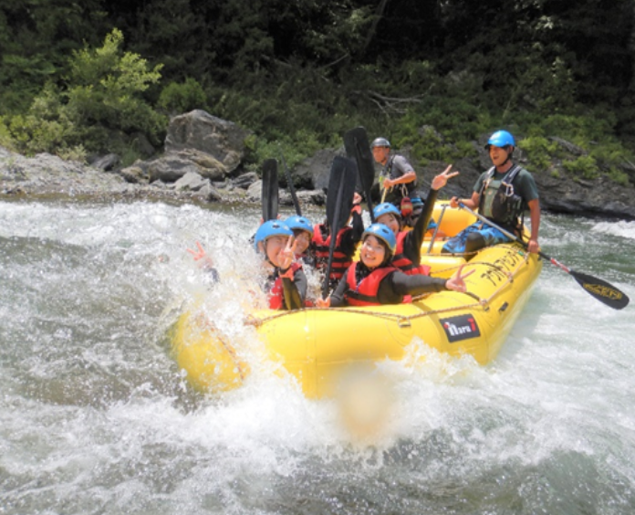 Experience a rafting tour at one of the foremost spots for rafting