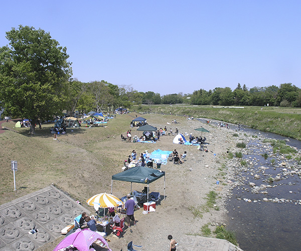 川之广场烤肉区