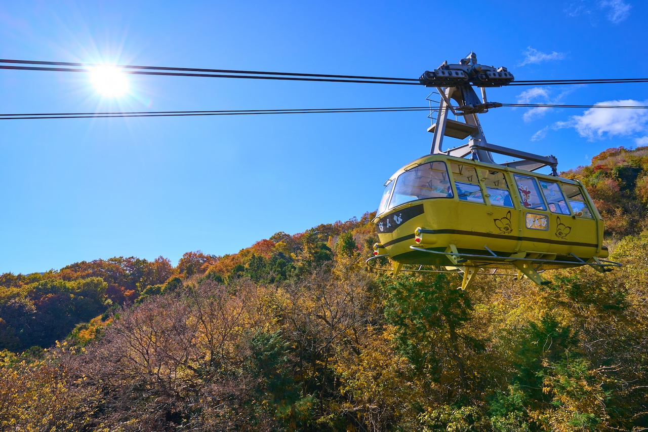 Soar Over the Chichibu Mountains on the Hodosan Ropeway