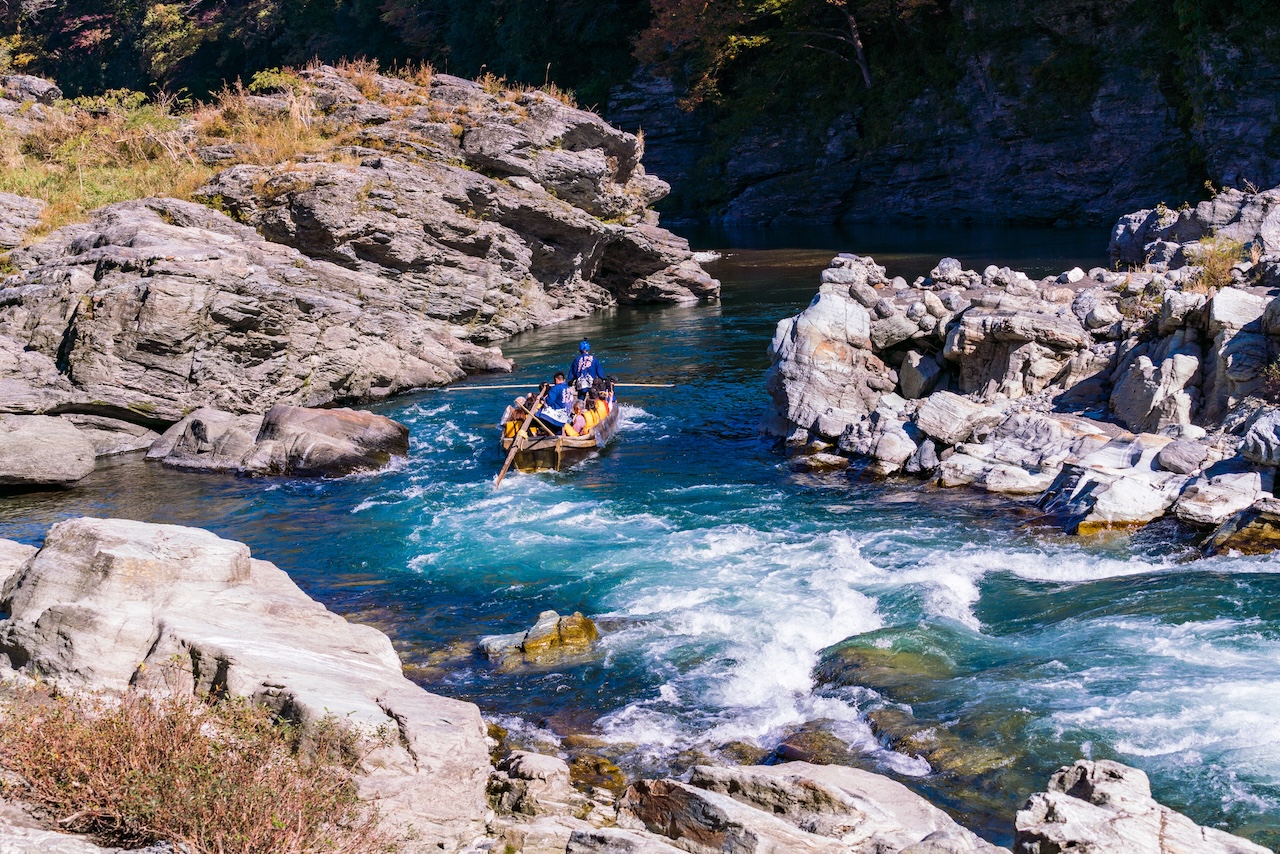 Ride the Rapids Through a Stunning Gorge on the Nagatoro Line Kudari