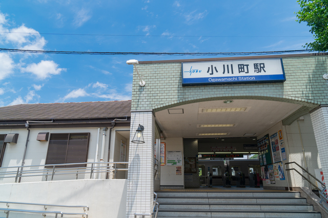 小川町車站前