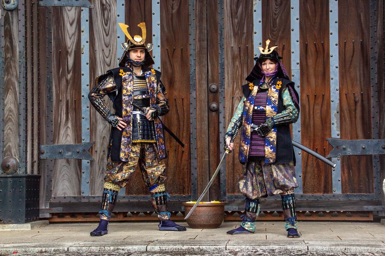 Transform Into a Samurai or Ninja at the Oshi Castle Bus Terminal Tourist Information Center