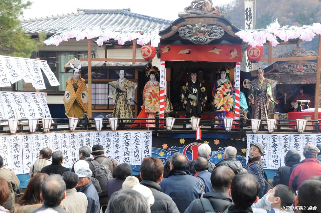 Iida Hachiman Shrine Teppo Festival