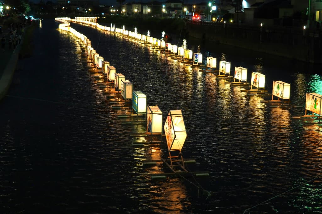 Furutone River Floating Lantern Festival
